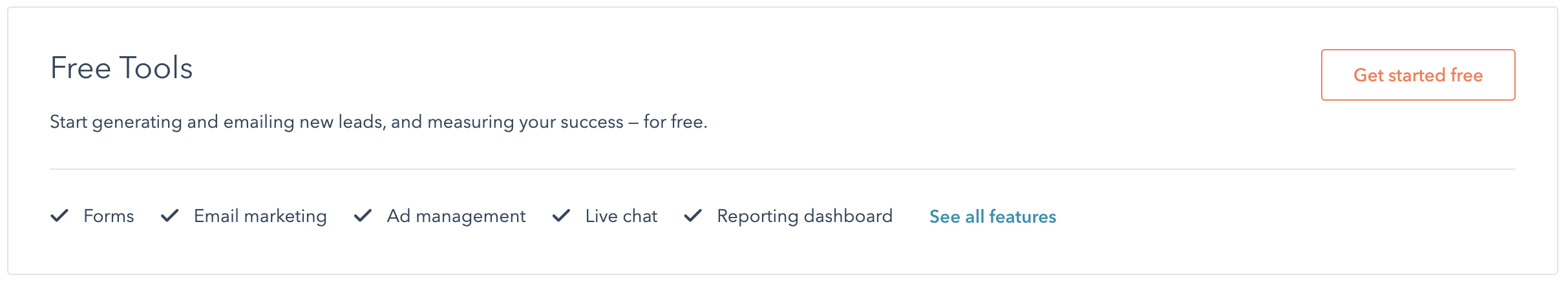 HubSpot's free tools