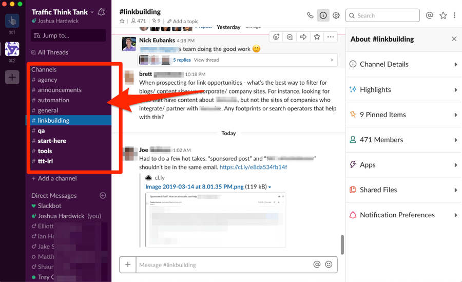 ttt slack community