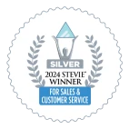 2024 Silver Stevie Award for Customer Service